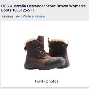 UGG Australia Ostrander Stout Brown Women’s Boot